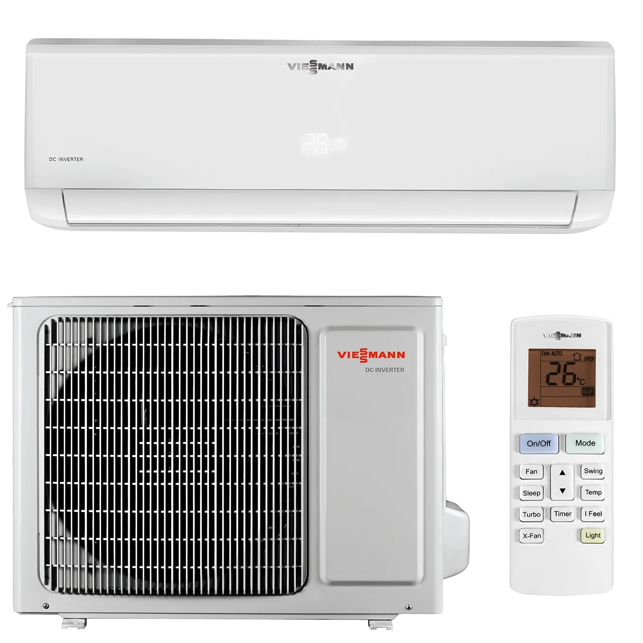 Viessmann Vitoclima 220-S/HE Pro Serisi Duvar Tipi Split Klimalar