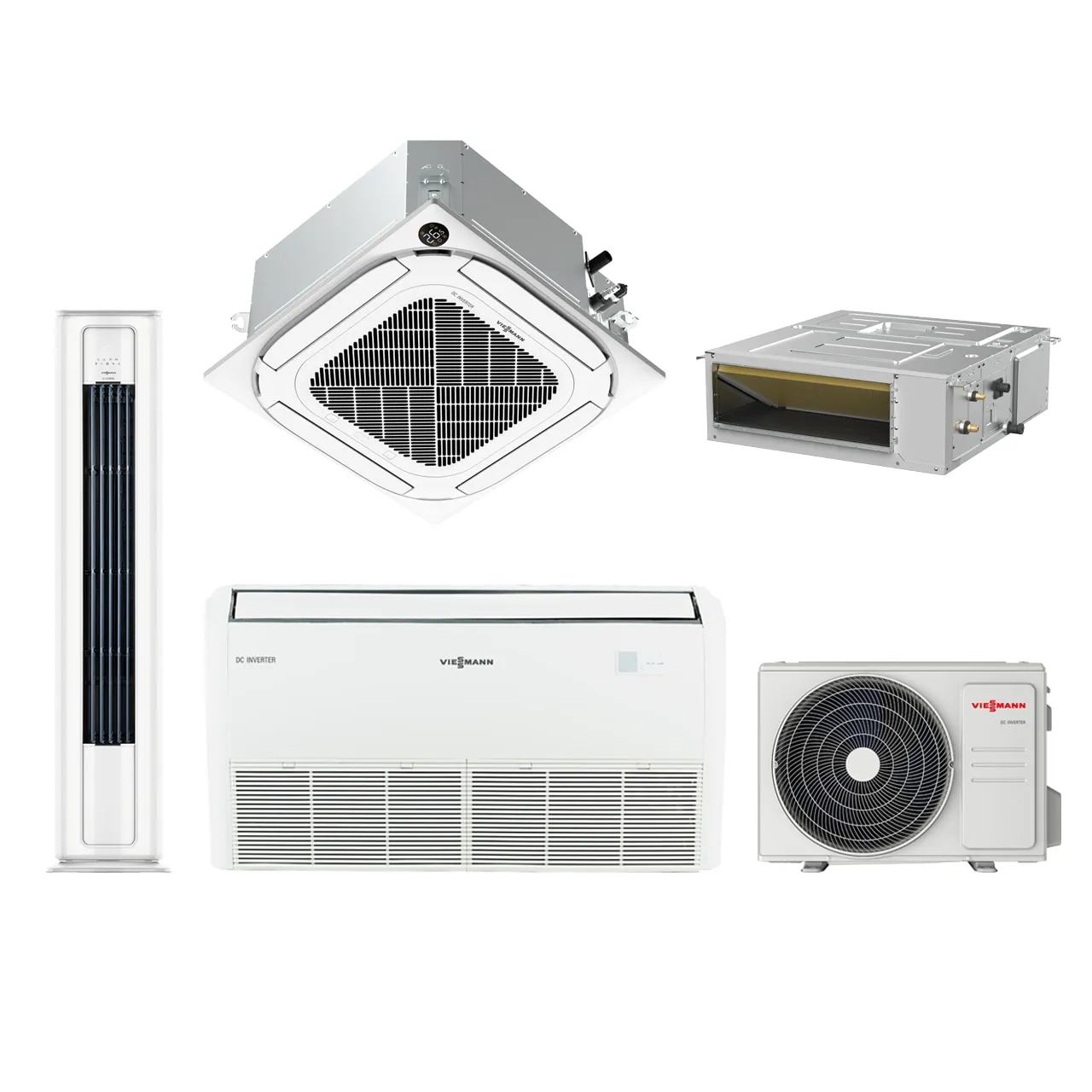 Viessmann Vitoclima 100-S Pro Ticari Split Klimalar